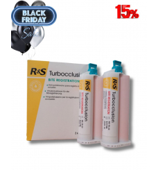 Матеріал для реєстрації прикусу Turbocclusion (R&S), 2 картриджі по 50 мл + 12 насадок